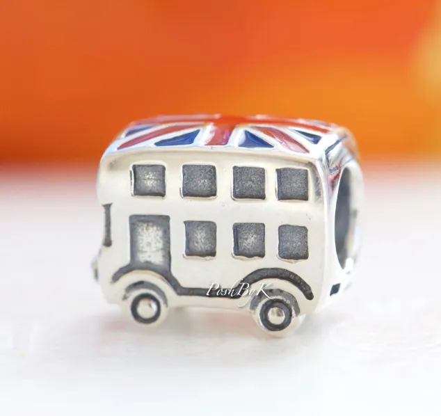 Union Jack London Bus Charm 791049ER * Retired*