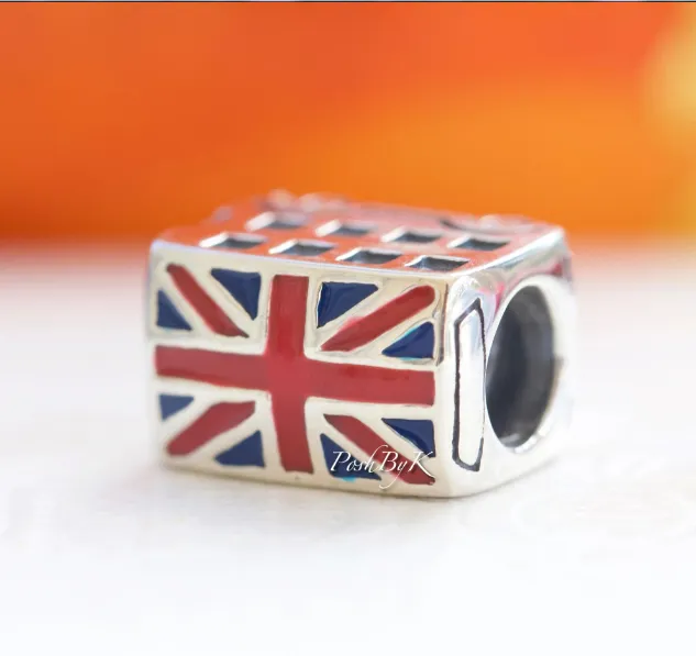 Union Jack London Bus Charm 791049ER * Retired*