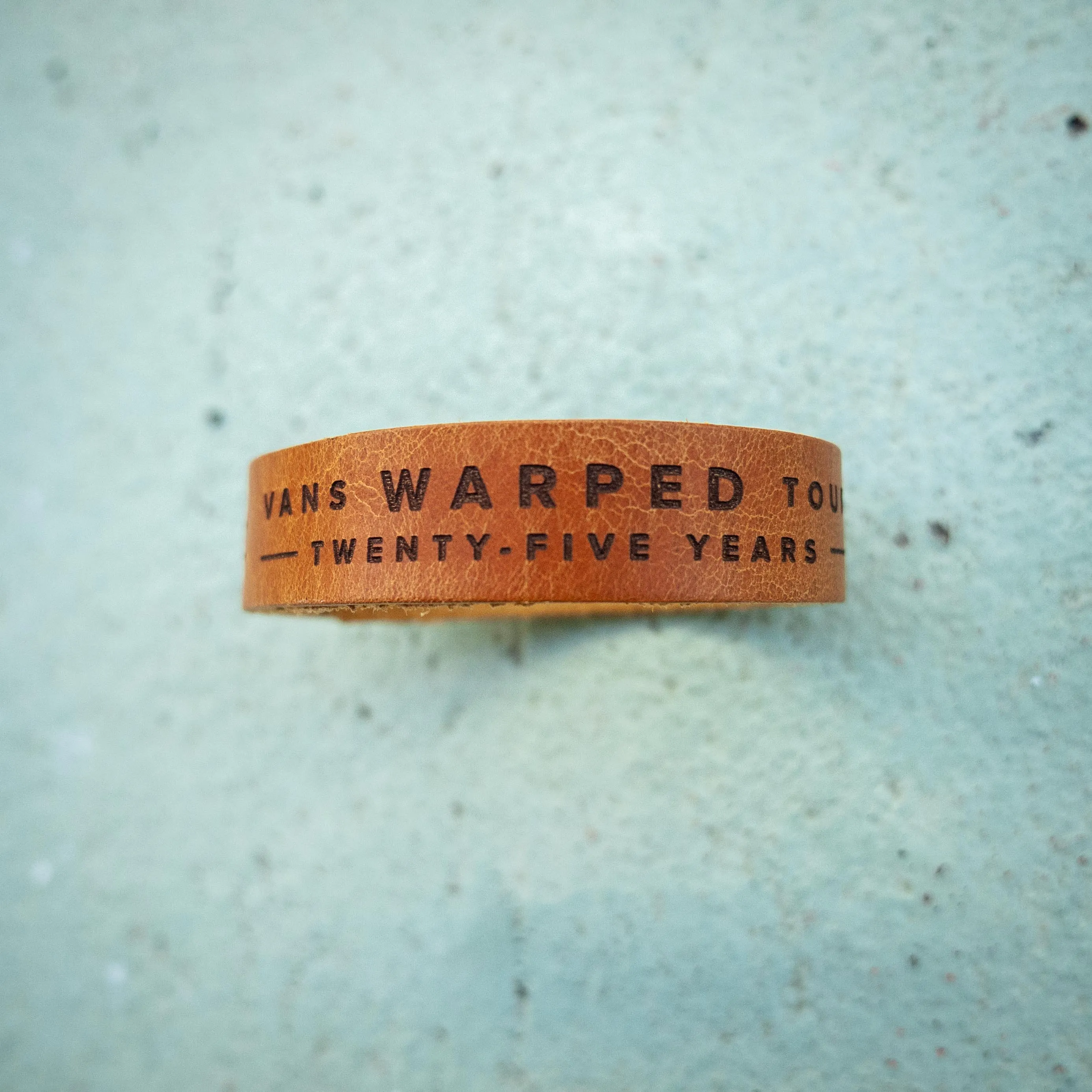 Warped Tour 25th Anniversary Bracelet